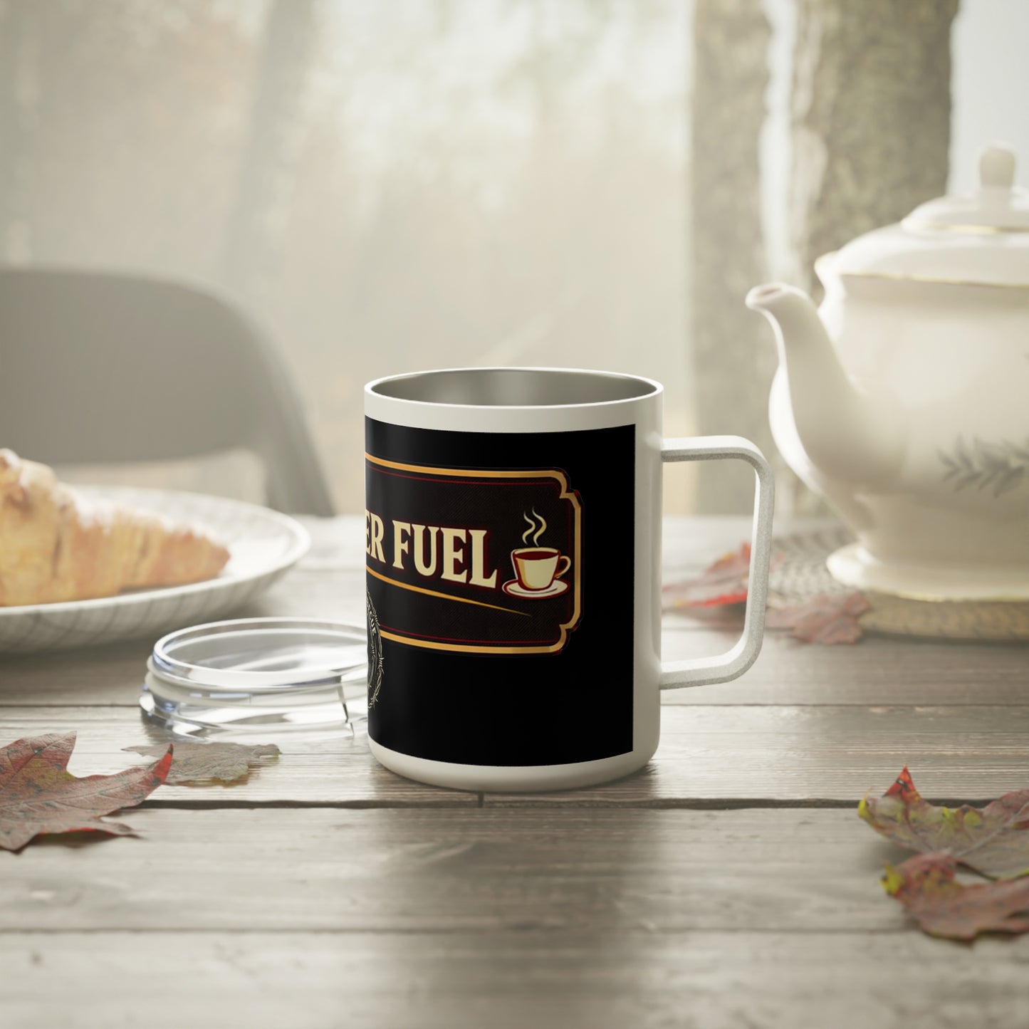Roy Boy's Barbecue "Pitmaster Fuel" 10oz Insulated Coffee Mug