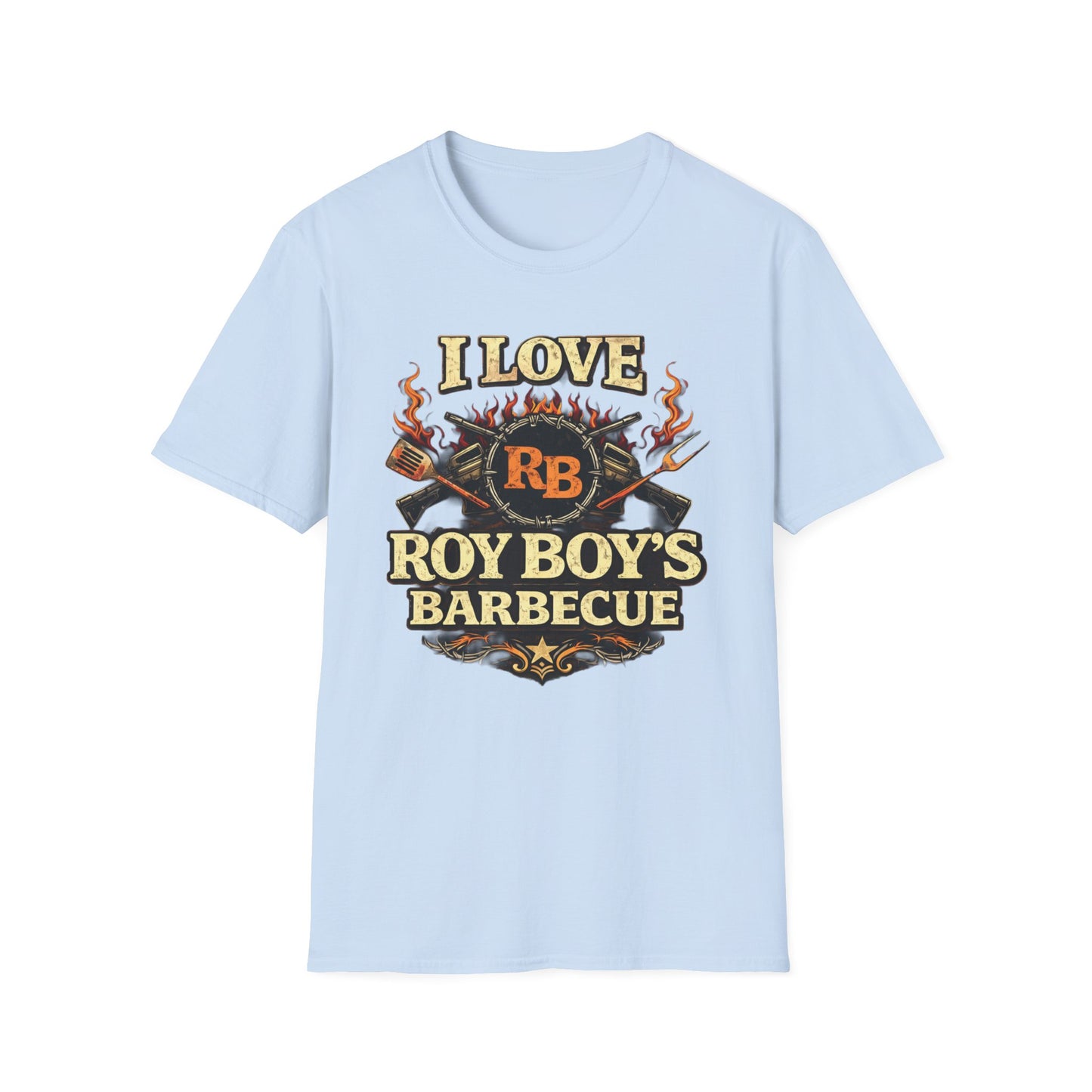 I Love Roy Boy's Barbecue T-Shirt — Men's