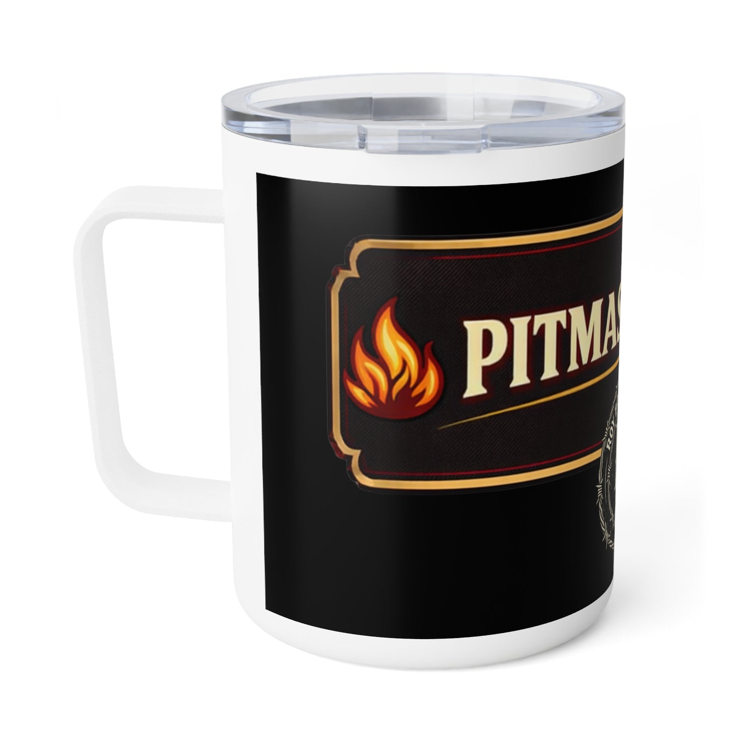 Roy Boy's Barbecue "Pitmaster Fuel" 10oz Insulated Coffee Mug