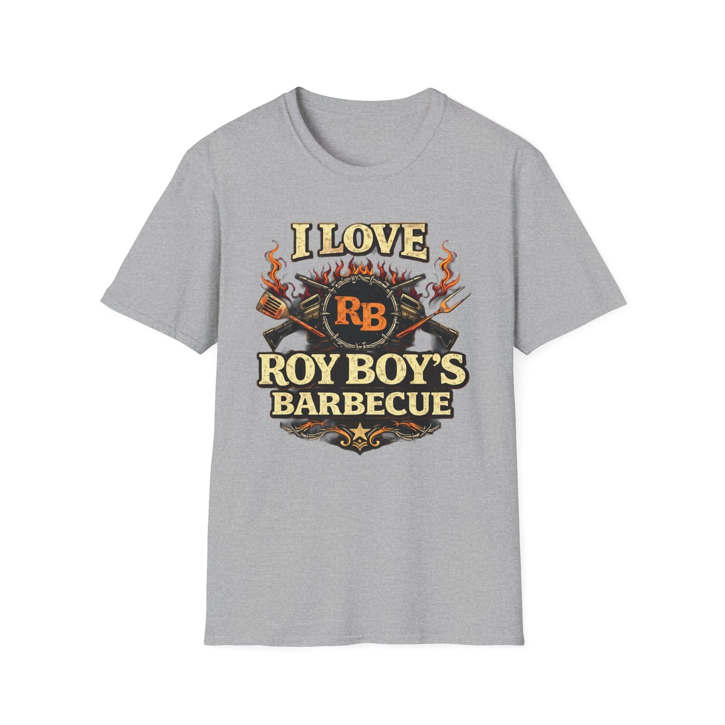 I Love Roy Boy's Barbecue T-Shirt — Men's