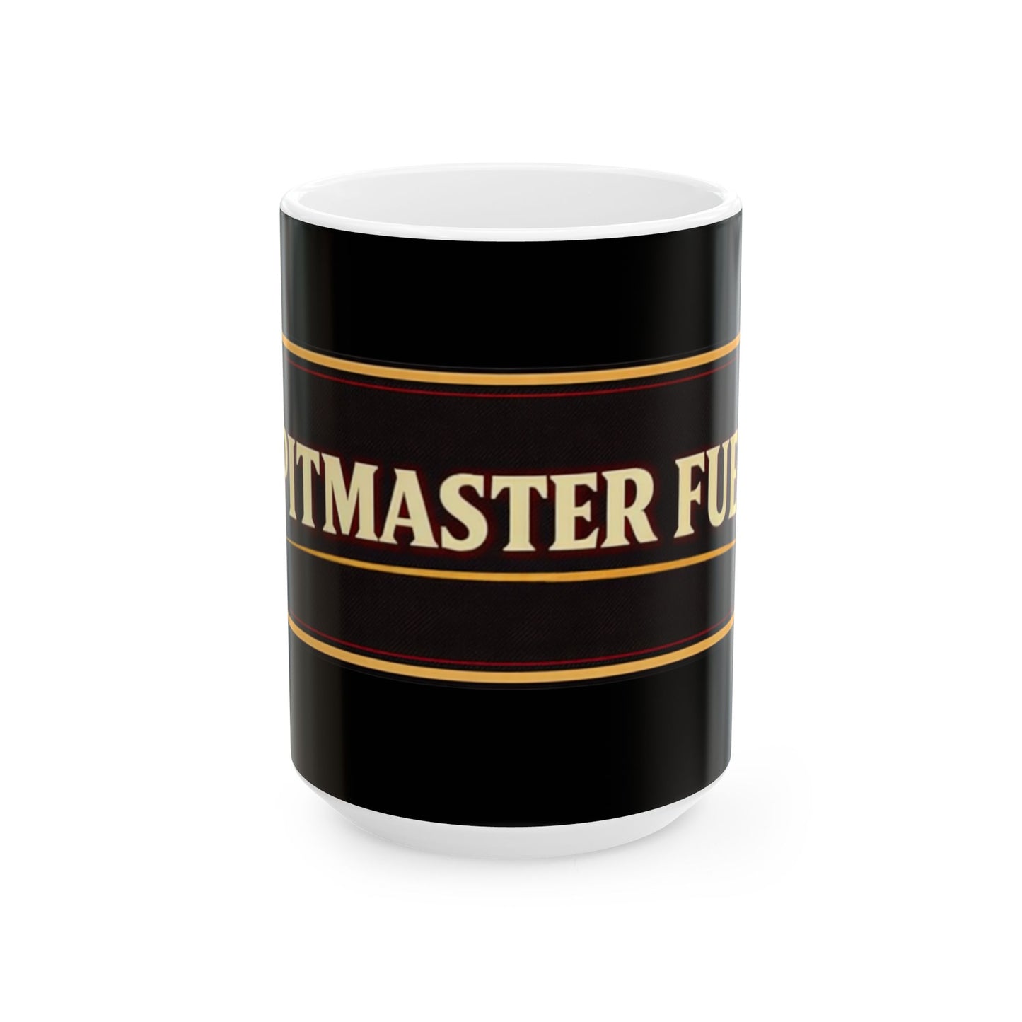 Roy Boy's Barbecue "Pitmaster Fuel" Coffee Mug — Campfire & Coffee Icons (11oz/15oz)