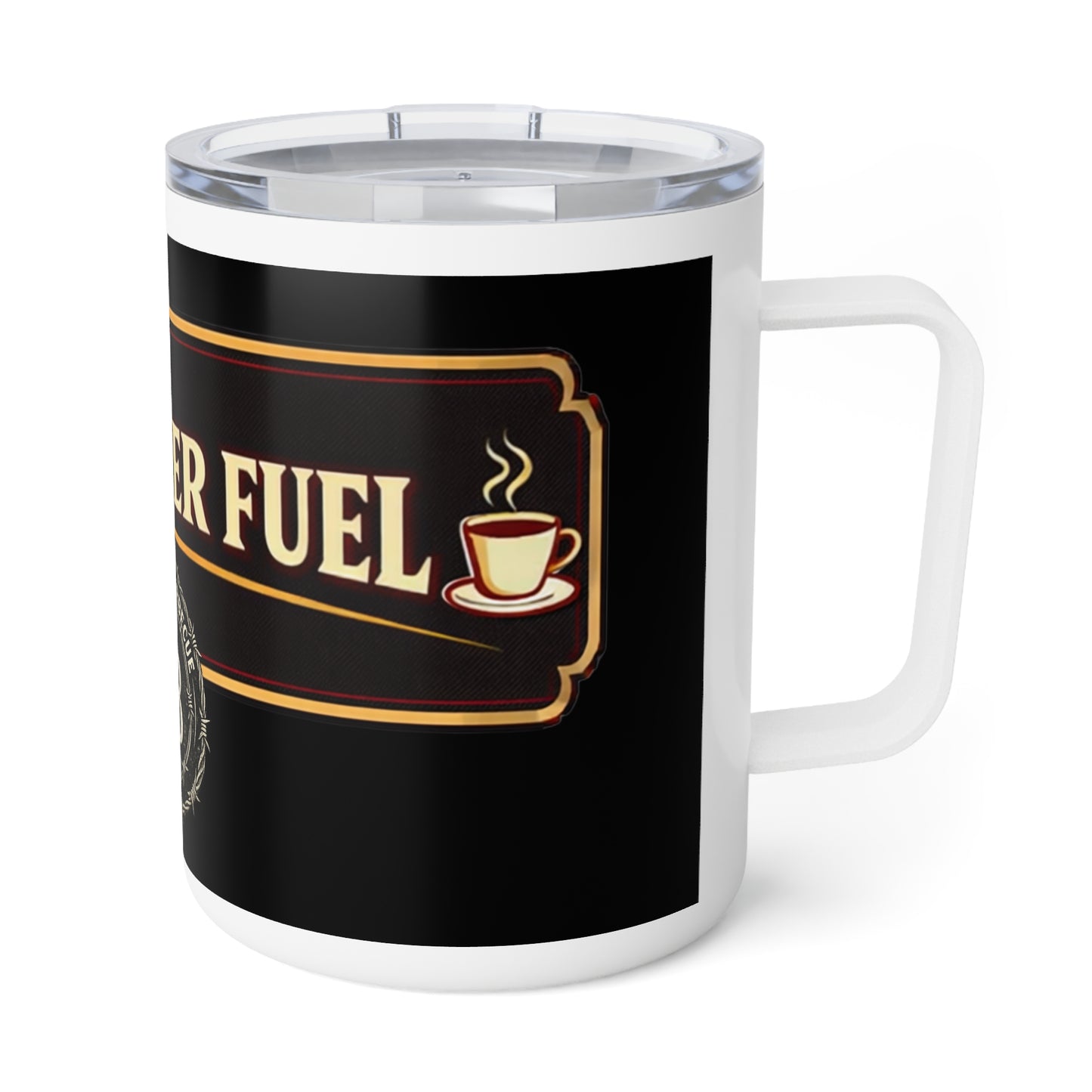 Roy Boy's Barbecue "Pitmaster Fuel" 10oz Insulated Coffee Mug