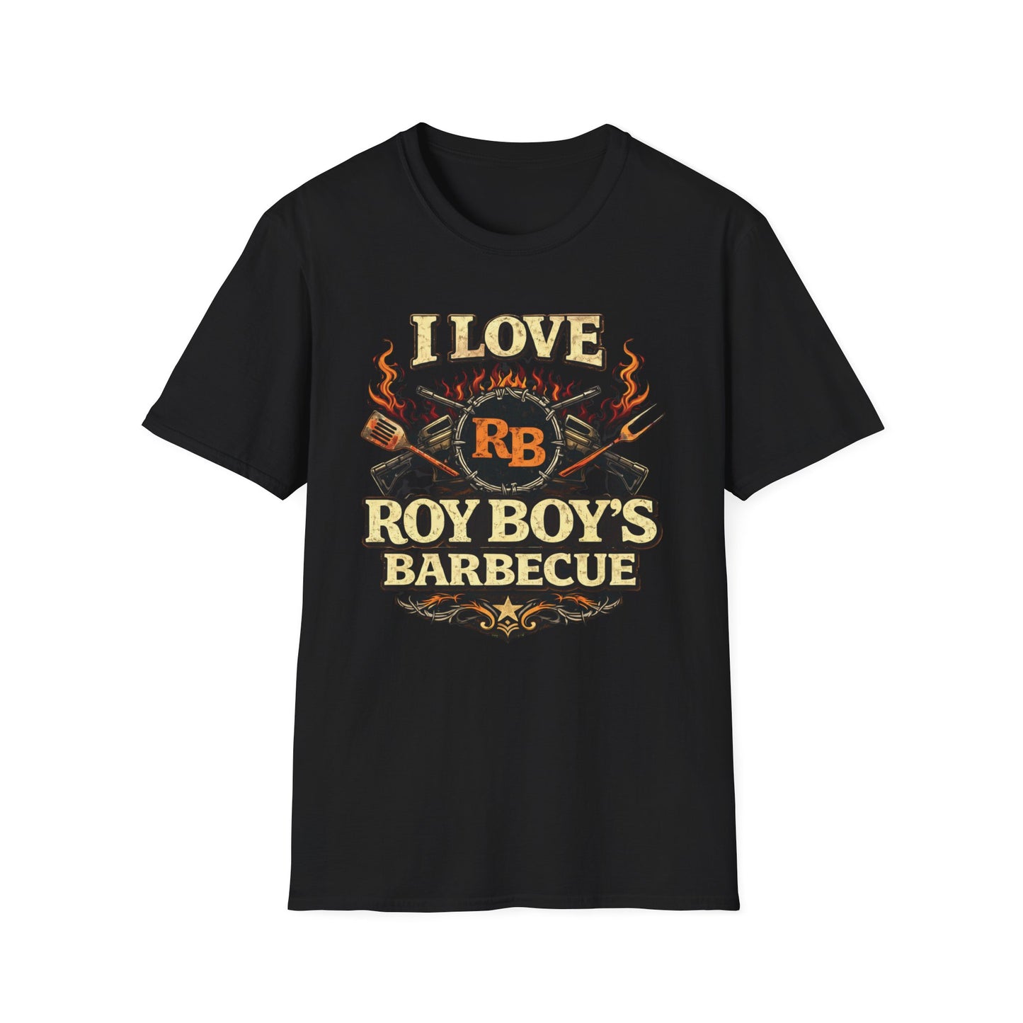 I Love Roy Boy's Barbecue T-Shirt — Men's