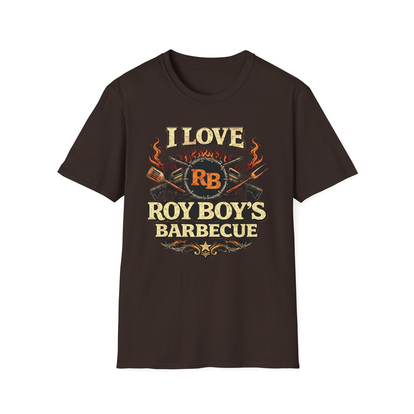 I Love Roy Boy's Barbecue T-Shirt — Men's