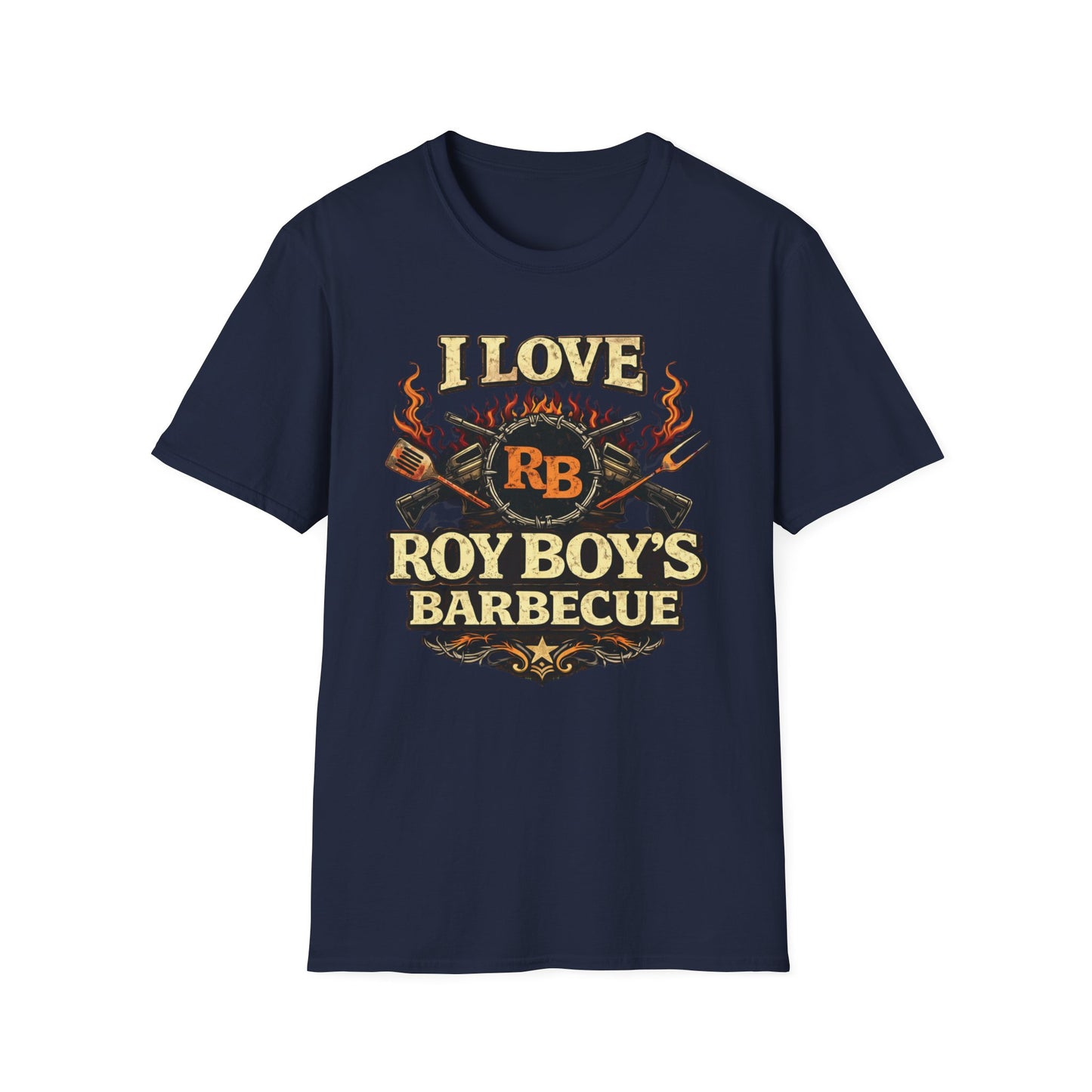 I Love Roy Boy's Barbecue T-Shirt — Men's