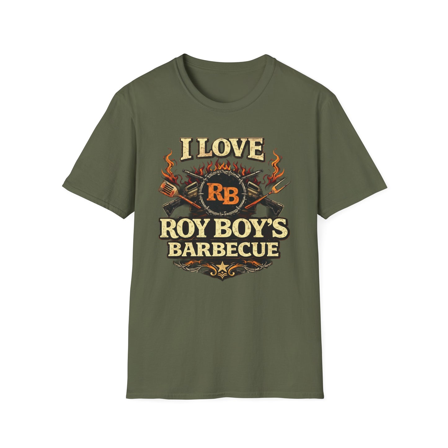 I Love Roy Boy's Barbecue T-Shirt — Men's