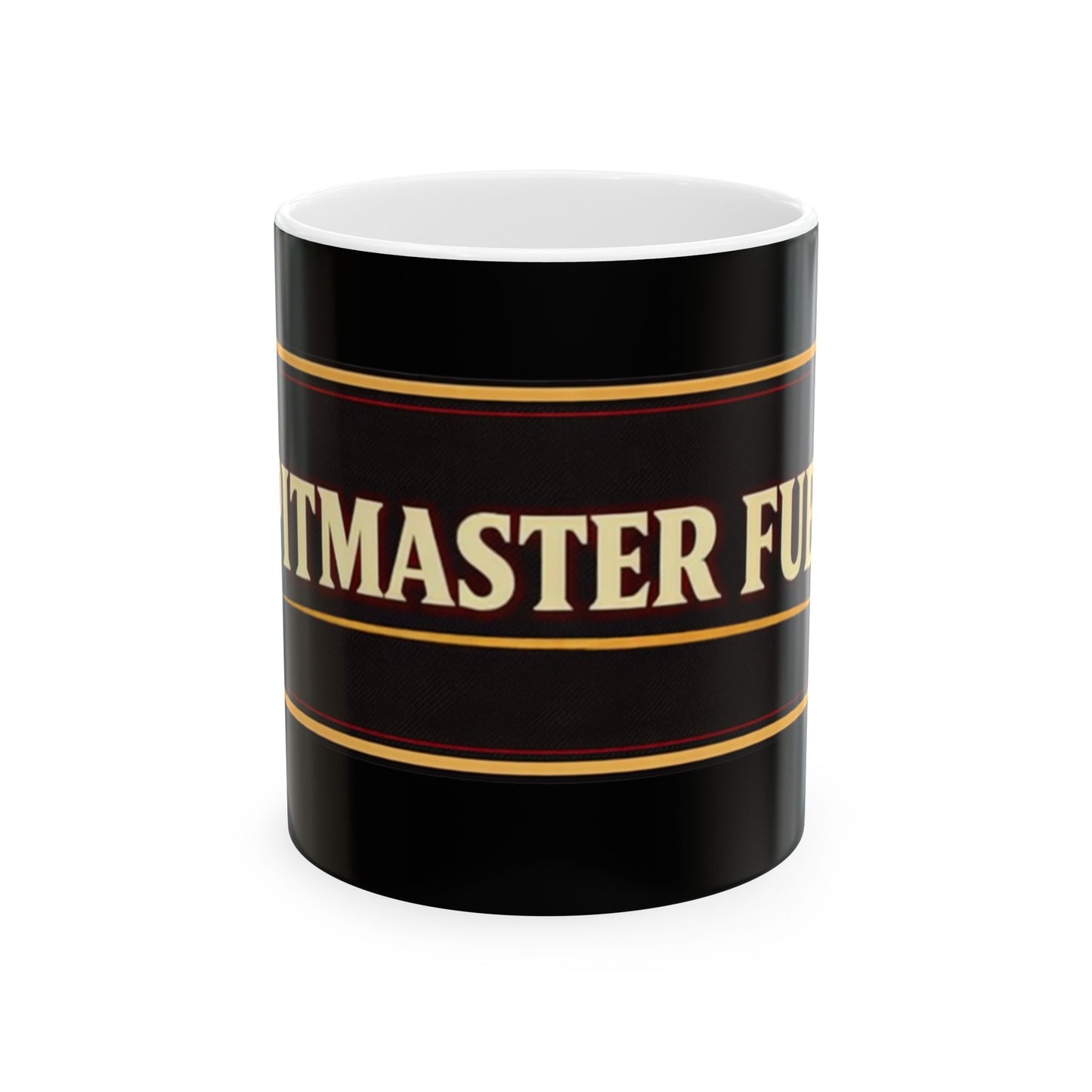 Roy Boy's Barbecue "Pitmaster Fuel" Coffee Mug — Campfire & Coffee Icons (11oz/15oz)